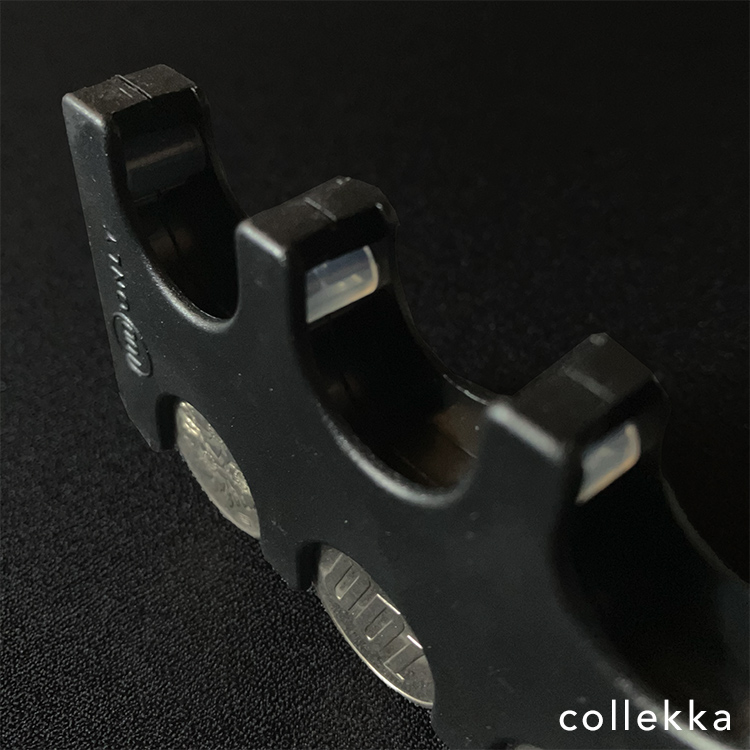 ストッパー付きでしっかり固定