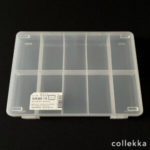 カプセルトイ（ガチャ）のミニフィギュア・めじるしアクセサリーの収納に便利！SIKIRIシリーズ